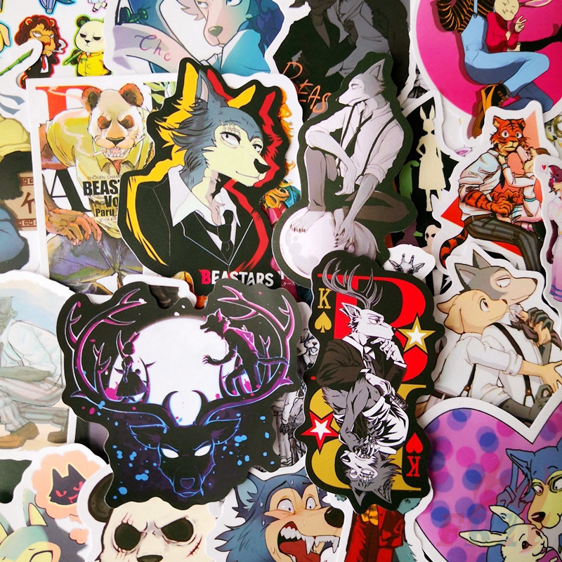 ❉ BEASTARS Series 01 - Anime Stickers ❉ 50Pcs/Set DIY Mixed Fashion Doodle Decals Stickers
