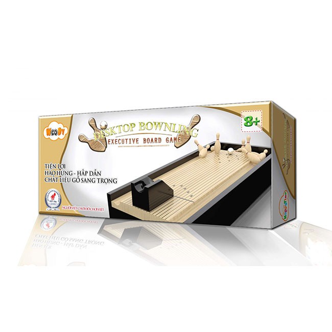ĐỒ CHƠI GỖ DESKTOP BOWLING