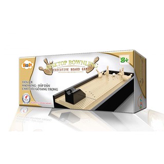 ĐỒ CHƠI GỖ DESKTOP BOWLING