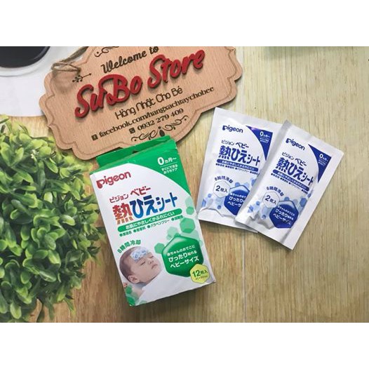 Miếng dán hạ sốt Pigeon