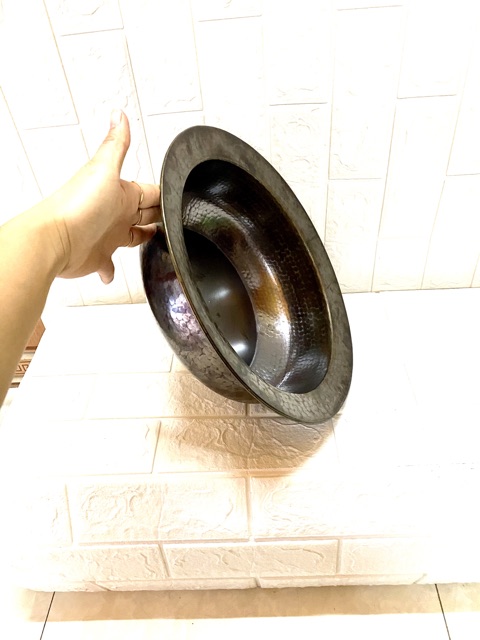 CHẬU ĐỒNG XANH. CHẤT LIỆU BẰNG ĐỒNG CAO CẤP  SIÊU BỀN