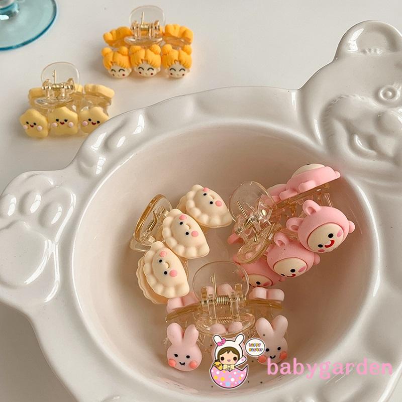 Kẹp tóc mini bằng nhựa họa tiết hoạt hình dễ thương cho bé gái