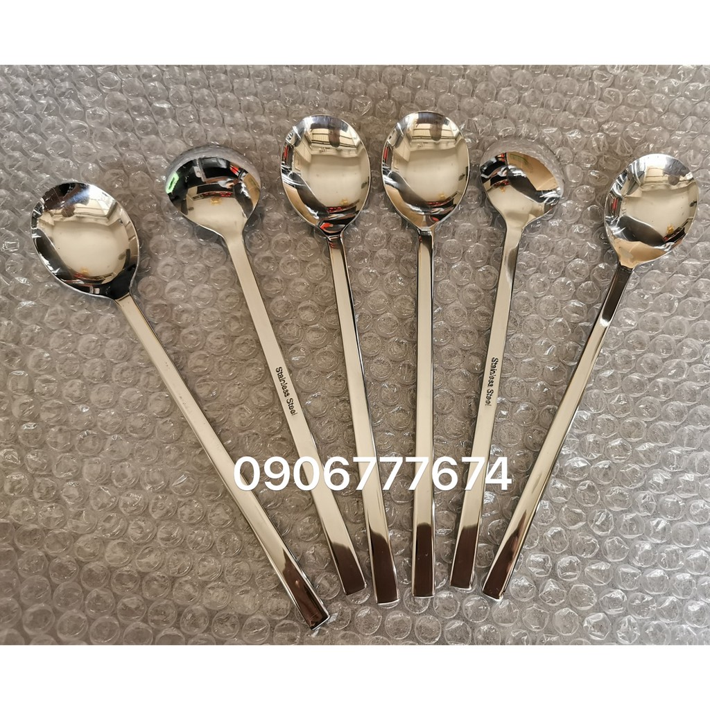 Bộ 6 Muỗng Ăn Hàn Quốc Inox