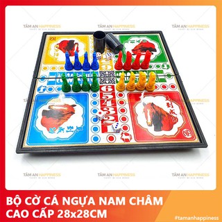 [GIÁ SỈ] Bộ Cờ Cá Ngựa Nam Châm cao cấp cho bé kích thước 28x28cm
