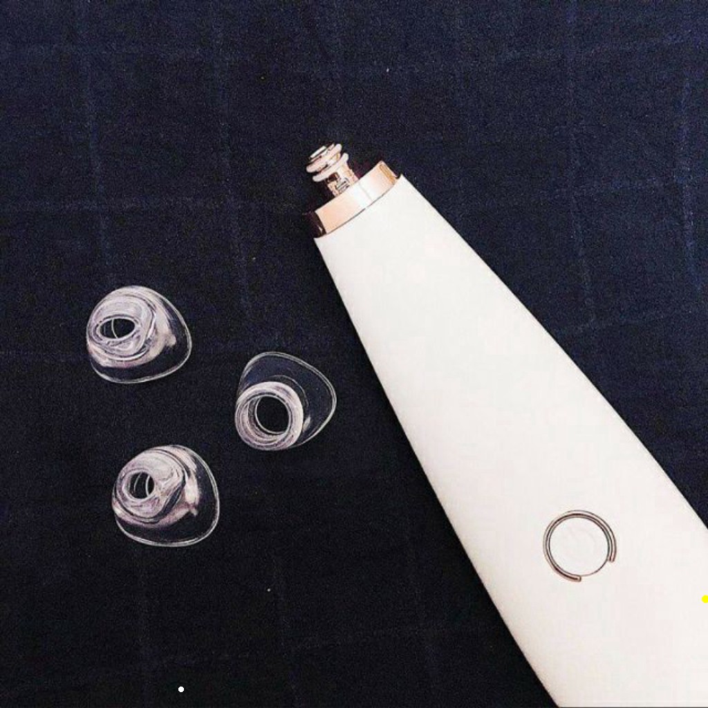 Máy hút mụn đầu đen cầm tay mini giá rẻ, máy blackhead hút mụn cám, bã nhờn có 3 đầu đa năng spa | BigBuy360 - bigbuy360.vn