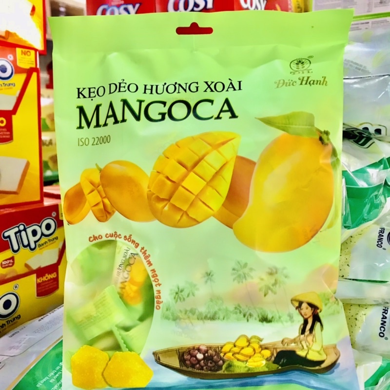 Kẹo Dẻo Xoài Mangoca Đức Hạnh Túi 350G