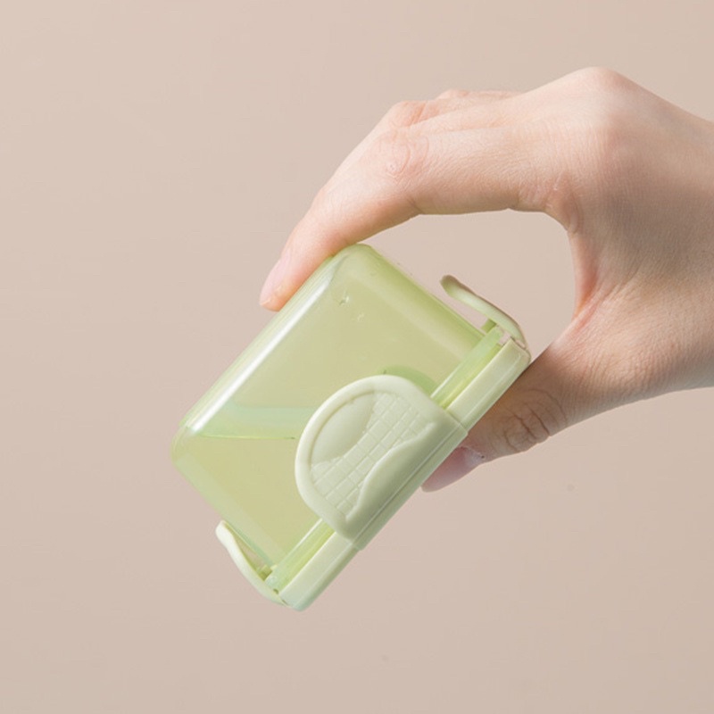 Bộ hộp trữ đông 60ml bằng nhựa PP cao cấp trong suốt có nắp gài, hộp trữ đồ ăn dặm cho bé