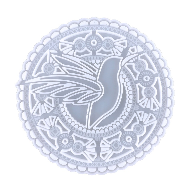 Sa Khuôn Silicone Bóng Làm Chuông Gió Treo Tường Trang Trí DIY