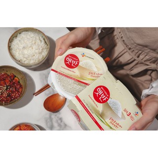[CJ HETBAHN] CƠM ĂN LIỀN 210g*3 - [CJ] 햇반 210*3 개입