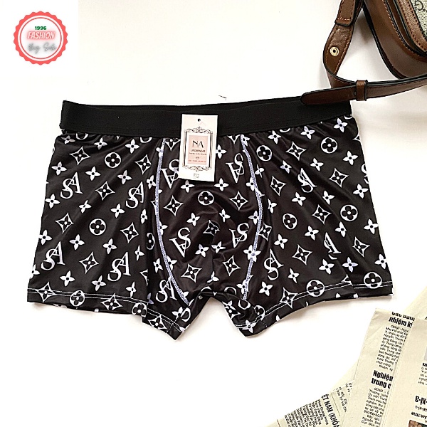 Quần lót nam Họa Tiết cao cấp chất thun lạnh đẹp quần sịp nam đùi mềm mại co dãn 4 chiều
