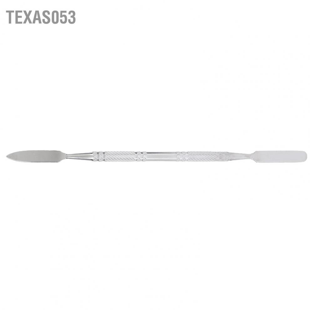 [Hàng mới về] Bảng pha màu son môi/ bột màu/ mỹ phẩm trang điểm bằng thép không gỉ kèm thìa