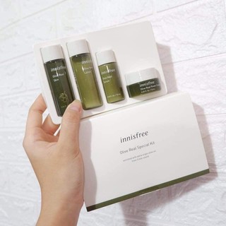 Bộ sản phẩm chăm sóc da mặt Innisfree Olive Real Special Kit