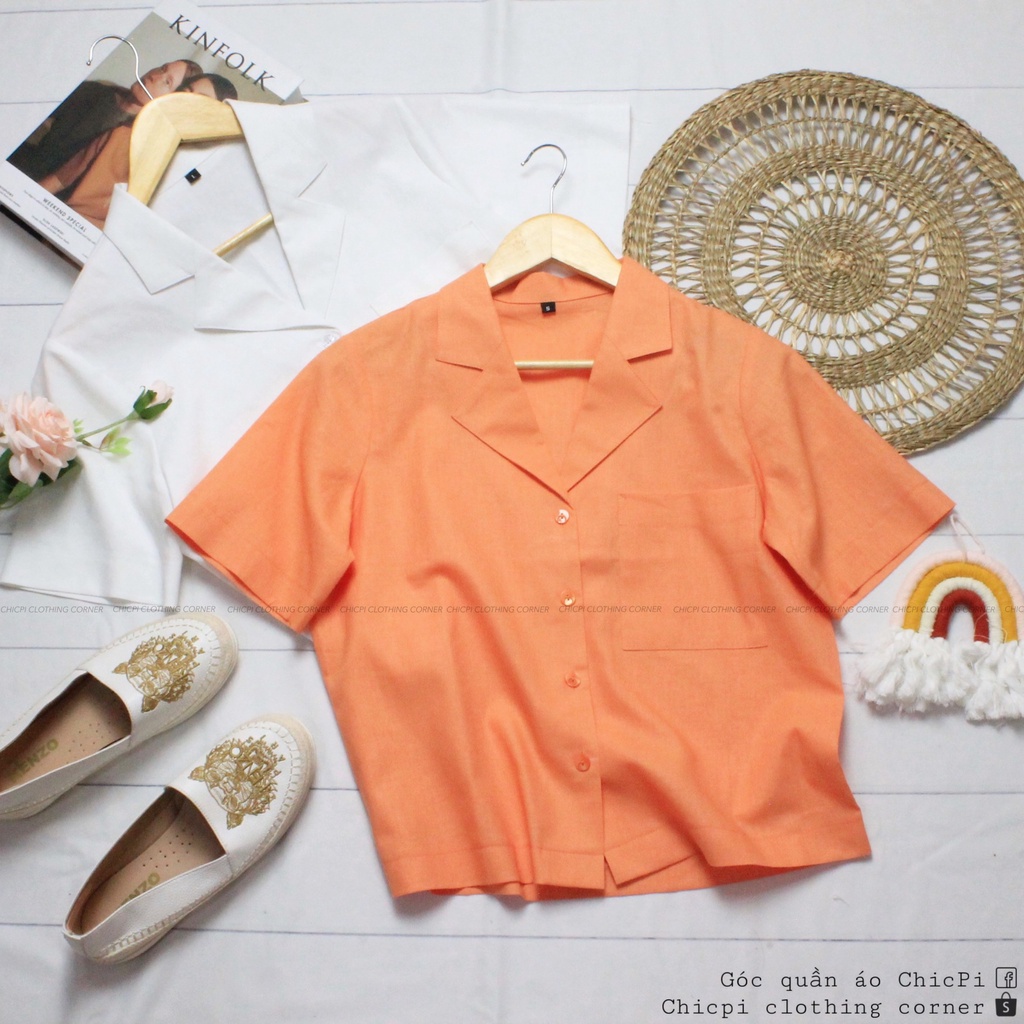 ÁO SƠMI LINEN NỮ TÍNH
