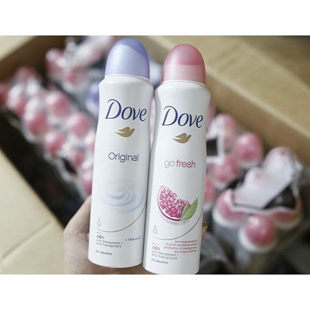 Xịt Khử Mùi Dove Spray Body Mist 150ml