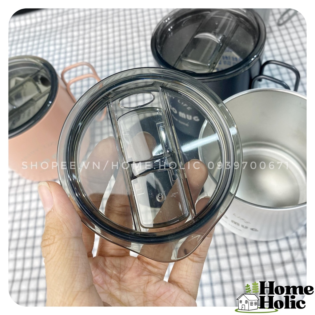 Ly/Cốc Giữ Nhiệt Tyseo Inox 350ml Home Holic
