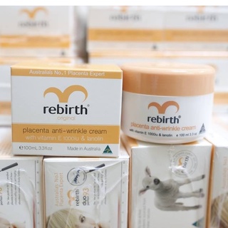 Kem Dưỡng Ẩm Chống Nhăn Và Lão Hóa Da Rebirth Placenta & Vitamin E (100ml) [Nhập Khẩu Chính Hãng]