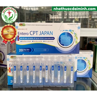 Men Bào Tử Entero CPT Japan Hộp 20 Ống - Bổ Sung Lợi Khuẩn Đường Ruột, Giảm Rối Loạn Tiêu Hóa