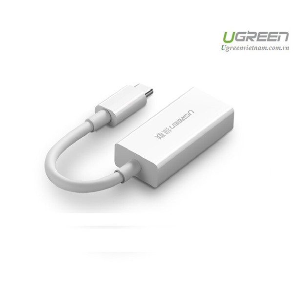 Cáp chuyển đổi USB Type-C to Displayport (Female) Ugreen 40372 chính hãng