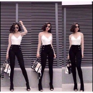 Quần legging cúc (Kèm ảnh thật)