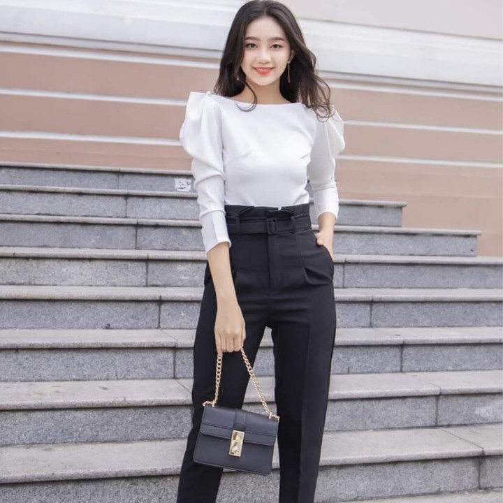 Áo kiểu tay phồng thời thượng - nhiều size, form dáng chuẩn dễ mặc đi làm, dự tiệc hoặc dạo phố