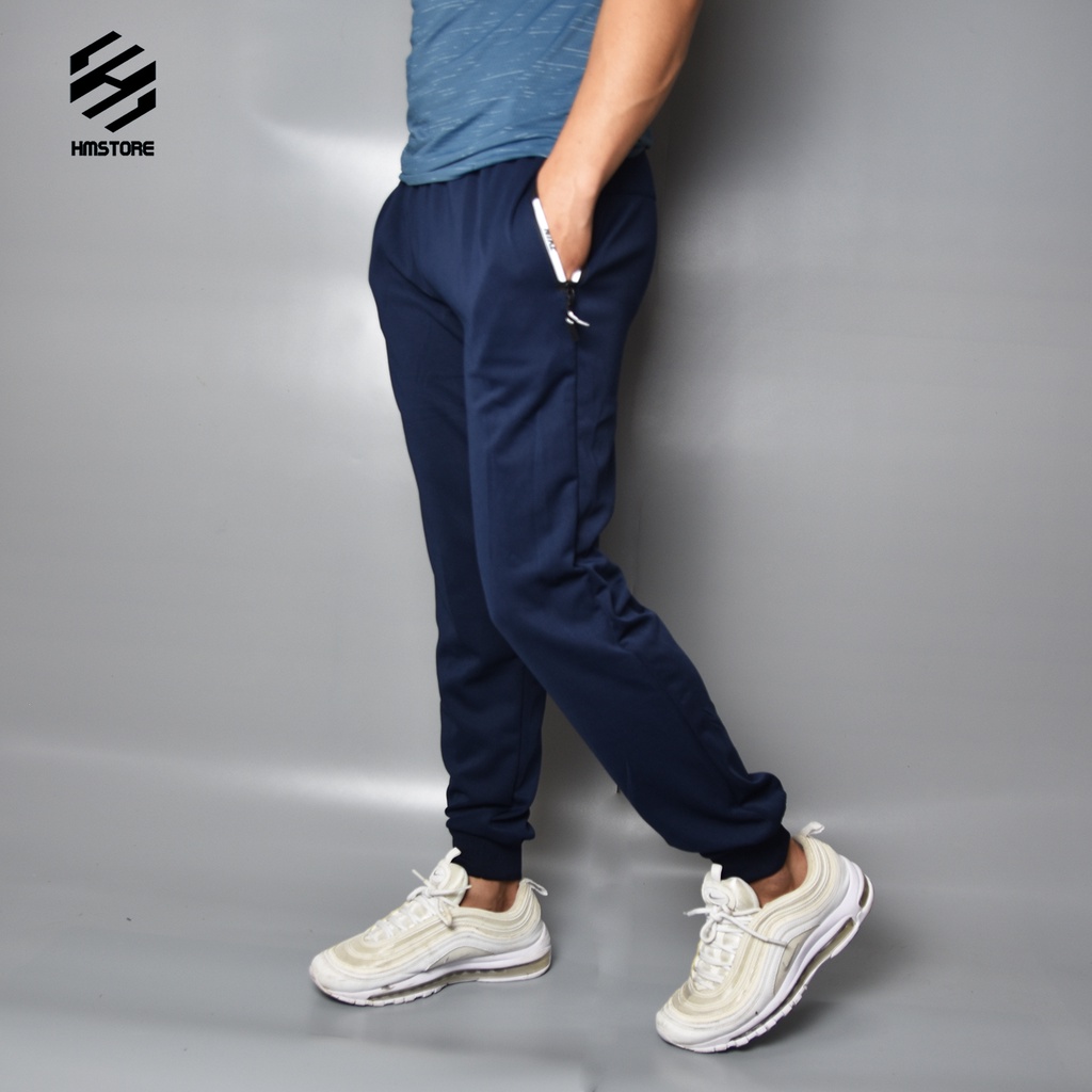 Quần Jogger thể thao nam mã[Q02] chất thun lạnh Polyeste cao cấp co giãn 4 chiêu.