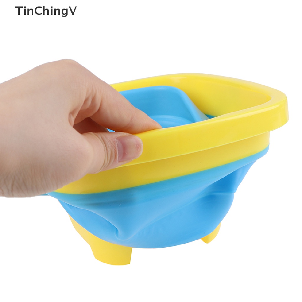 Xô Nhựa Đựng Cát / Đồ Chơi Đi Biển Gấp Gọn Đa Năng