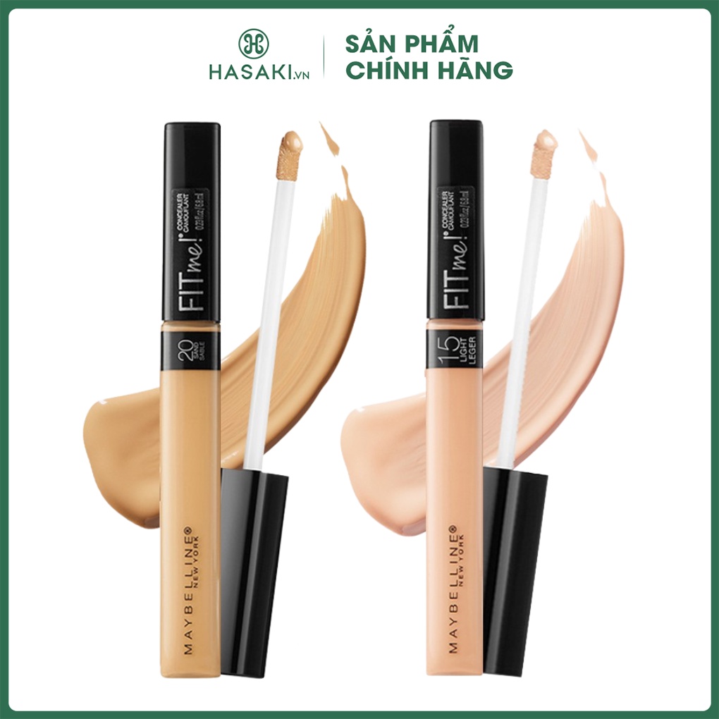 Che Khuyết Điểm Mịn Lì Fit Me Maybelline 25 Medium Fit Me Concealer 6.8ml Hasaki Sản phẩm chính hãng