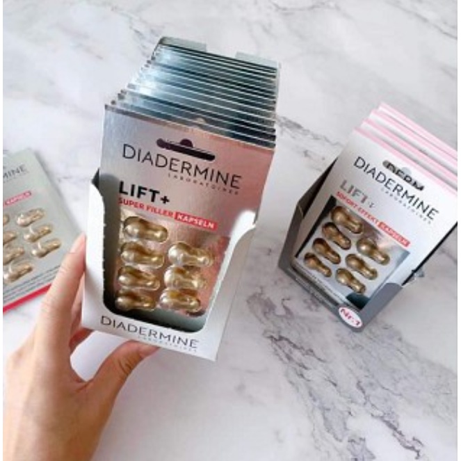Viên nang dưỡng da collagen Diadermine Lift Sofort Effekt giảm nếp nhăn - Shop Viloet