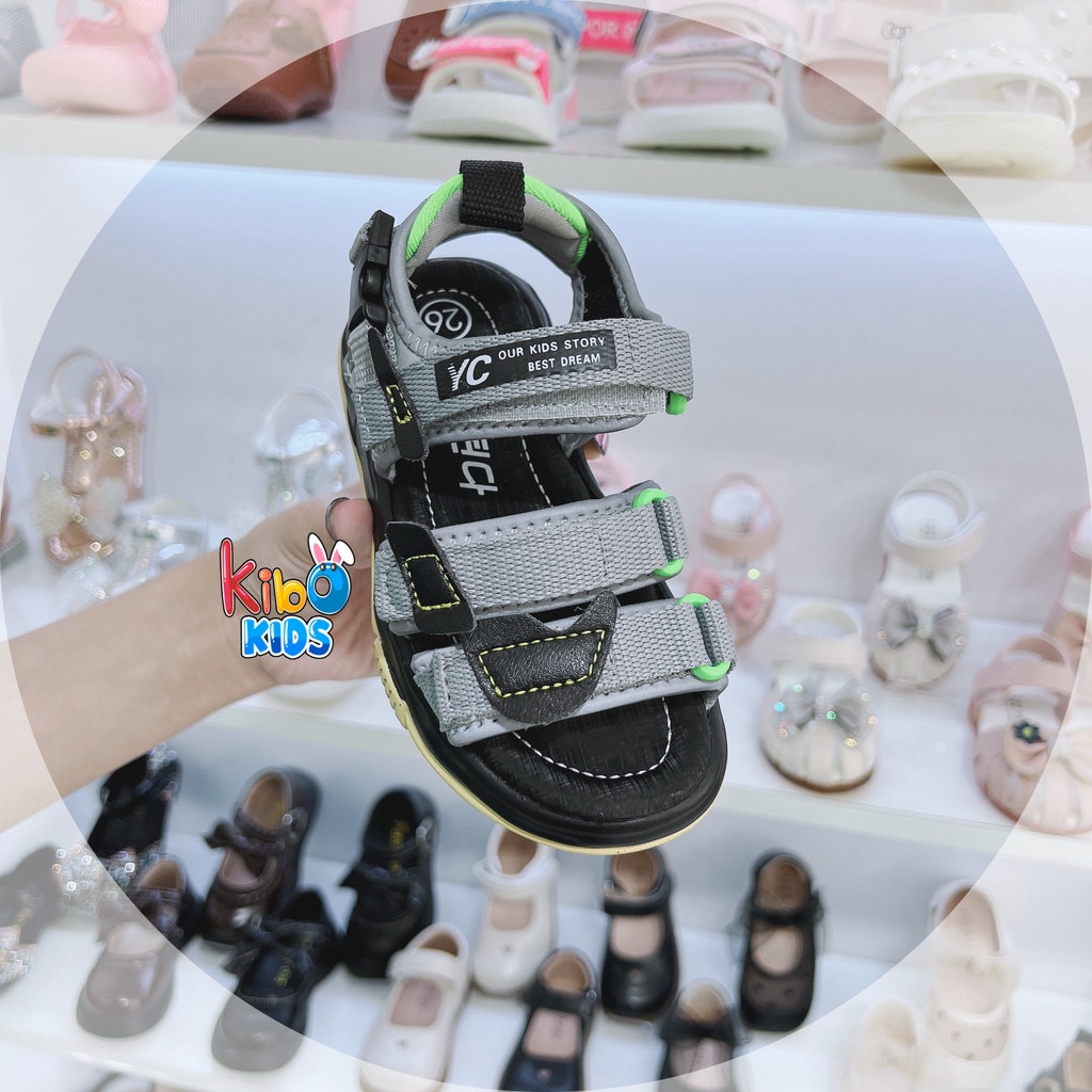 ￼￼Sandal bé trai - Sandal Quảng Châu mã mới siêu nhẹ cho bé SA407