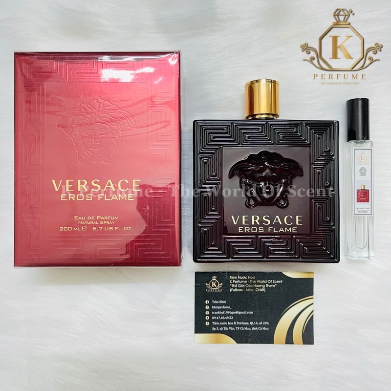 [K Perfume Chính Hãng] Nước Hoa Nam Versace Eros Flame