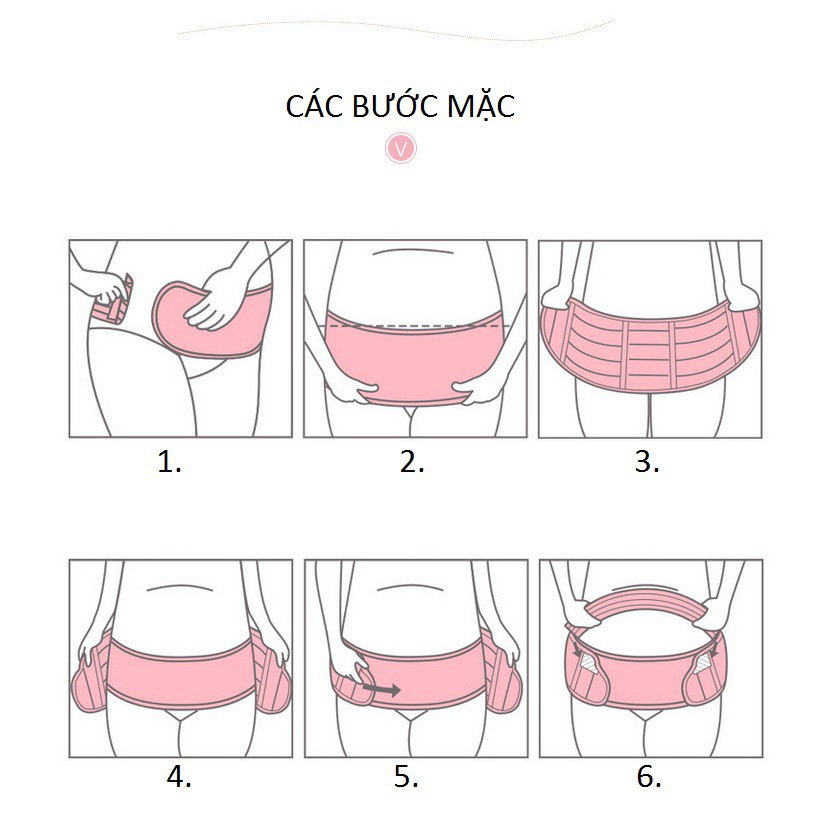 Đai Đỡ Bụng Bầu Giảm Đau Xương Sống Cho Mẹ Bầu Hàng Cao Cấp