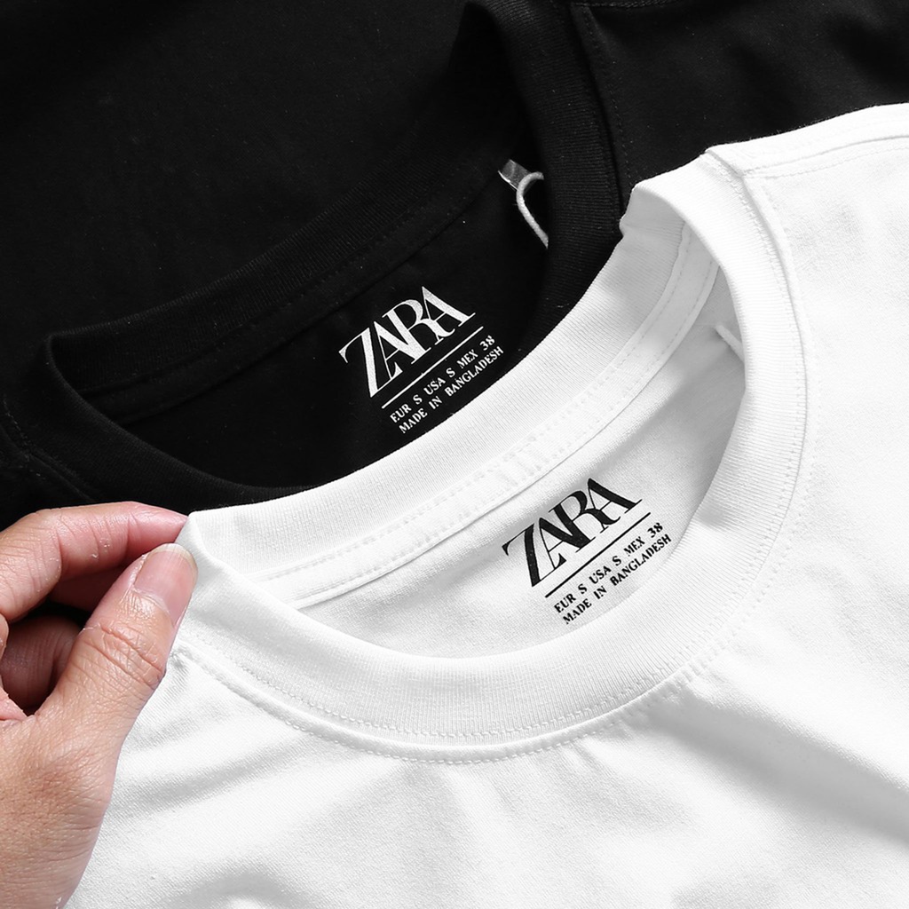 Áo Thun Zara Chó Bull Mặt Xệ Unisex Thun Cotton 4 Chiều