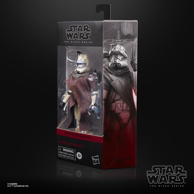 Mô Hình Star Wars The Black Series Clone Captain Rex