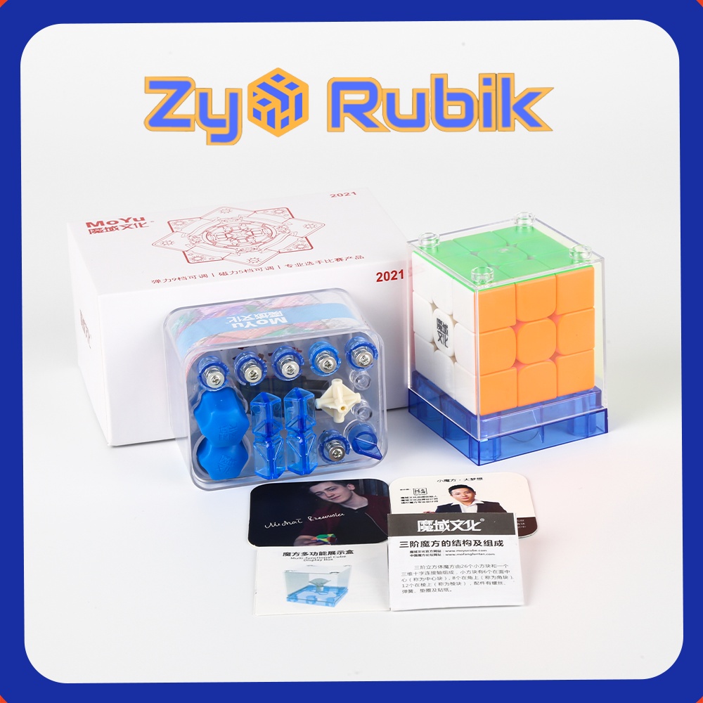 [Rubik3x3x3] Rubik 3x3 MoYu WeiLong WRM / WRM 2021 Maglev / WRM 2021 Full / WRM Lite 2021 hộp mới (Hãng Mod) - ZyO Rubik