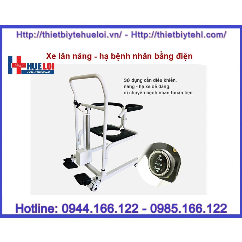 Xe nâng hạ bệnh nhân bằng điện