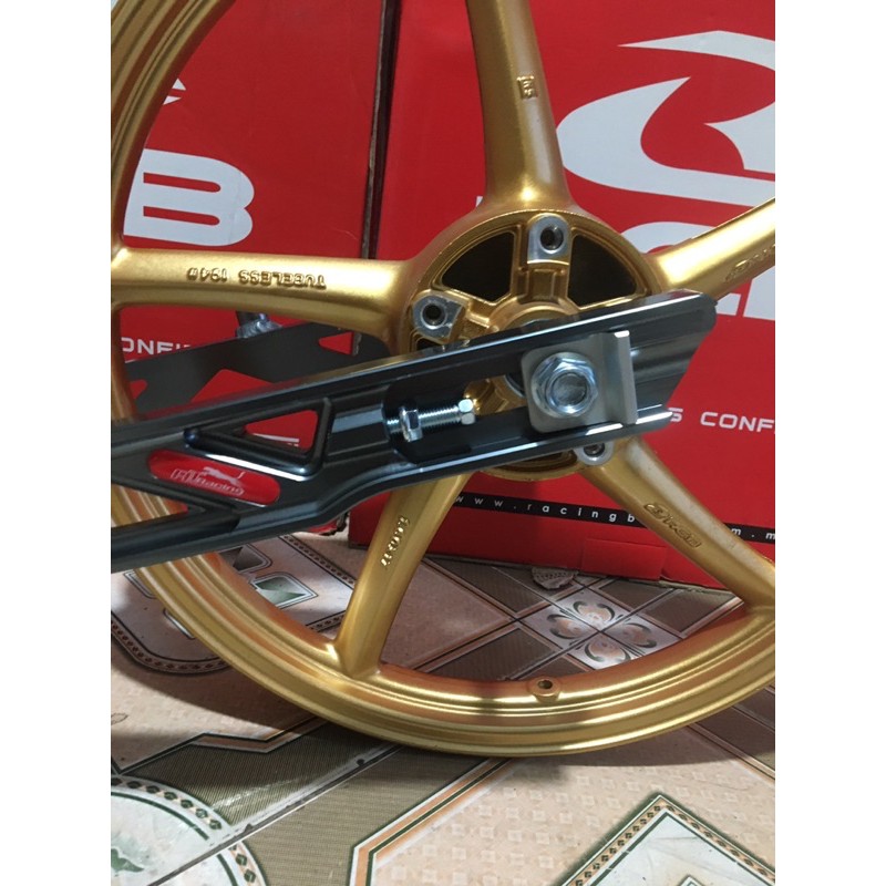 Combo gắp nhôm cnc,vành rcb, phuộc olins cho ex 150