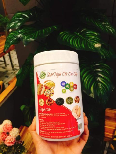 BỘT NGŨ CỐC TĂNG CÂN LỢI SỮA 1kg = 2 hộp có chứng nhận vsattp
