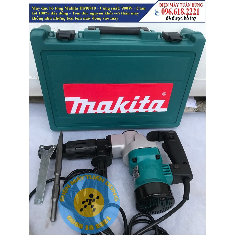 Máy đục bê tông Makita HM0810 - 900W