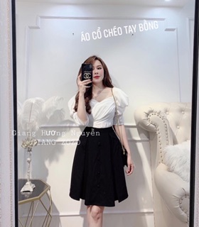 Áo cổ vuông