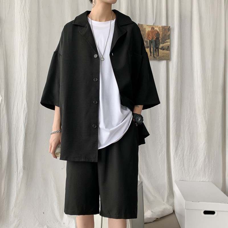 Set Blazer và Quần Short Unisex | BigBuy360 - bigbuy360.vn