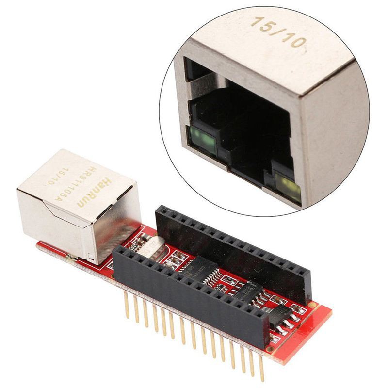 Thiết Bị Kết Nối Mạng Ethernet Enc28J60 Cho Arduino Nano 3.0 Rj45 Webserver