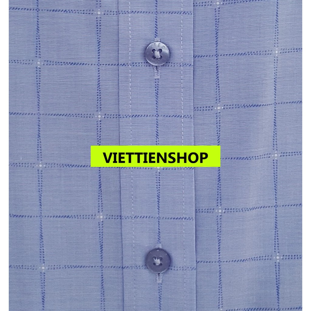 (1449 CRL) ÁO SƠ MI VIỆT TIẾN DÀI TAY VẢI TRE CA RÔ | BigBuy360 - bigbuy360.vn