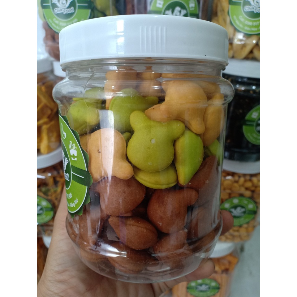 500g Bánh Gấu 3 vị giòn giòn béo béo đậm vị - chik food