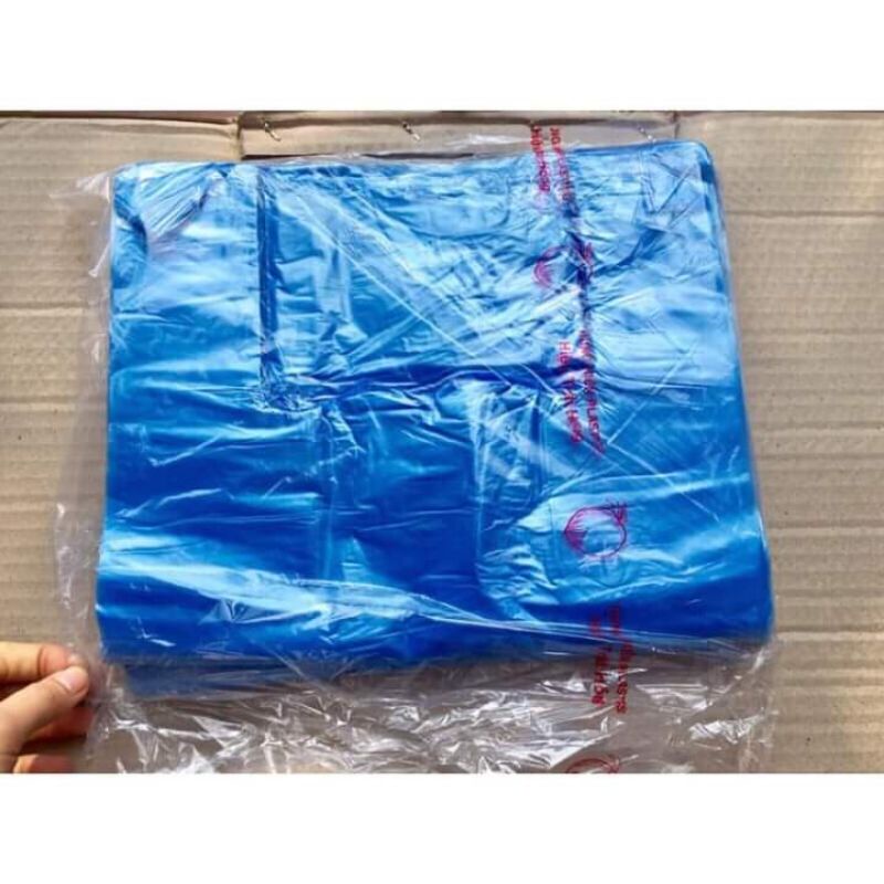 Một 1kg túi bóng xanh 5kg loại dày dặn