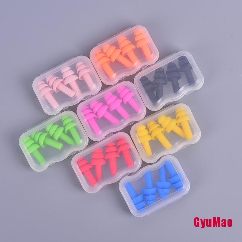 Set 2 Cặp Nút Bịt Tai Chống Ồn Tiện Dụng Khi Đi Du Lịch