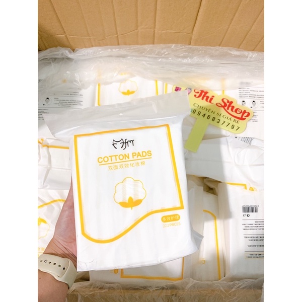 BÔNG TẨY TRANG COTTON PADS 222 miếng