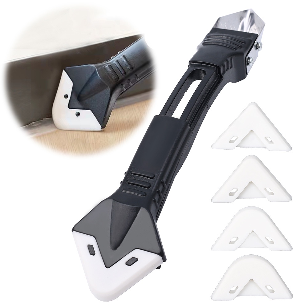 Dụng Cụ Cạo Keo Hai Đầu Bằng Silicon 5 Trong 1 Đa Năng