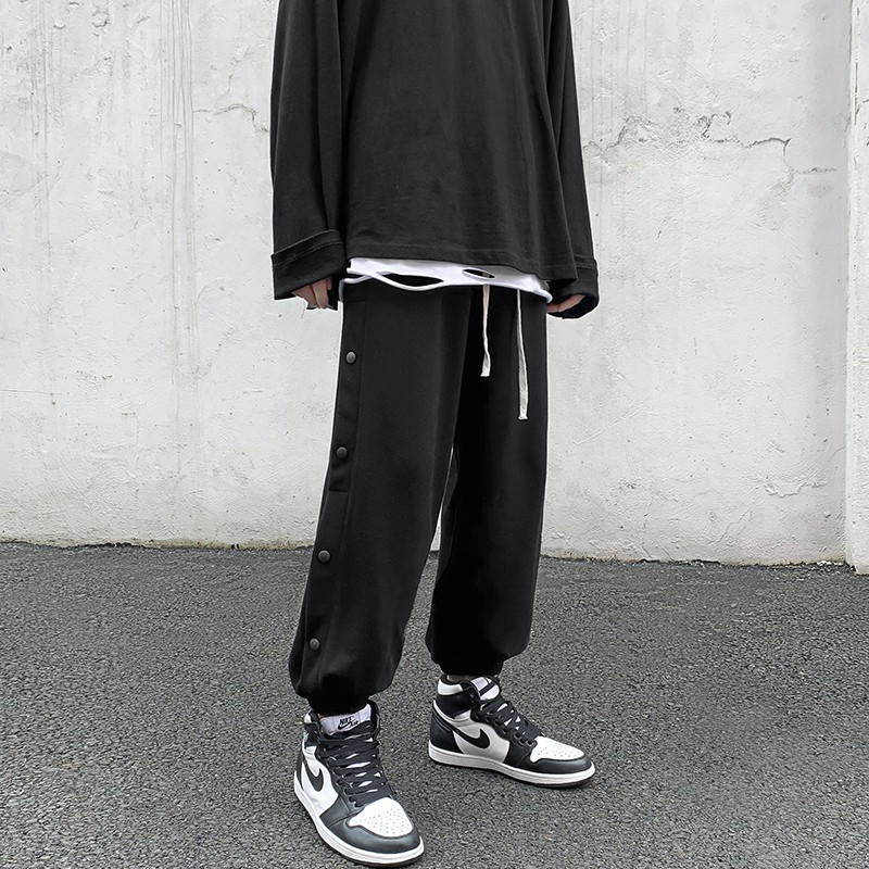 Quần dài ống suông màu trơn cho nam size M-5XL | BigBuy360 - bigbuy360.vn