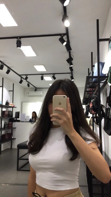 CROPTOP TRƠN TAY NGẮN | BigBuy360 - bigbuy360.vn