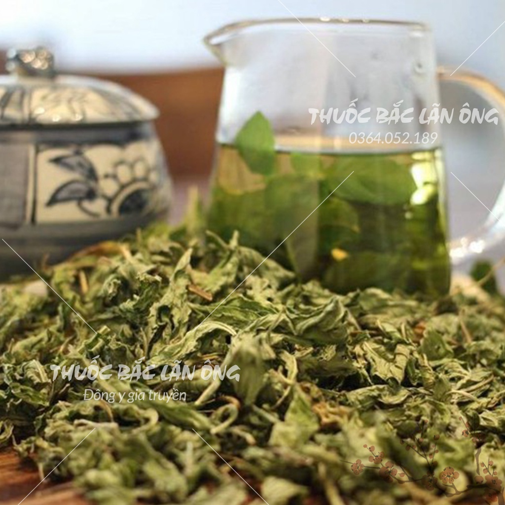 Lá bạc hà sấy khô 1kg (Xông hơi giải cảm, hỗ trợ tiêu hóa, thơm miệng)